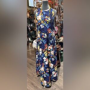 Banana Republic Bold Floral Maxi Dress: Size 12